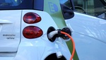 Detalle de coche eléctrico